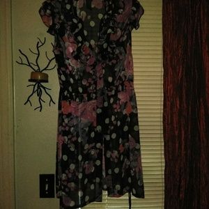 Susie Rosesheer floral dress
